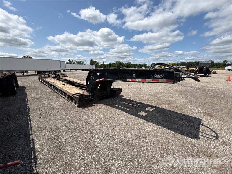 Etnyre Tri/A Removable Gooseneck Lowboy Trailer Mélybölcsős