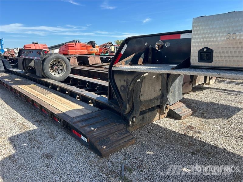 Etnyre Tri/A Removable Gooseneck Lowboy Trailer Nizki nakladalci