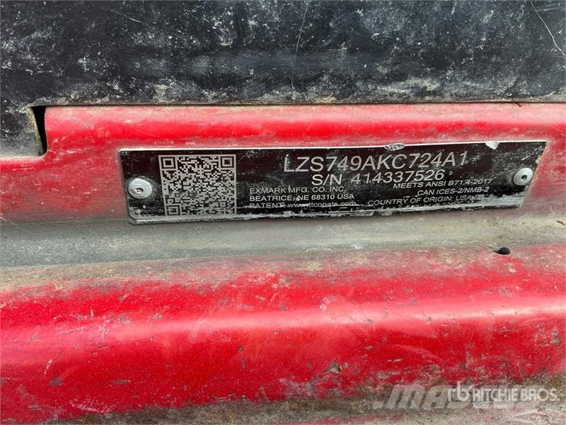 Exmark Lazer Z S-Series 4x2 Zero-Turn Lawn Mower ركوب الحشائش