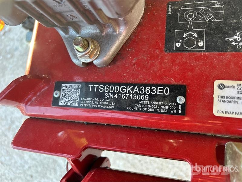 Exmark Staris E Series 4x2 Walk-Behind Lawn Mower Samojízdné sekačky
