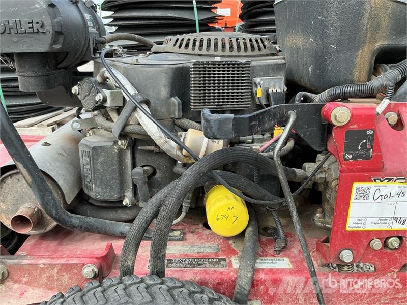 Exmark Turf Tracer X-Series 4x2 Walk-Behind Rough Lawn Mo ركوب الحشائش