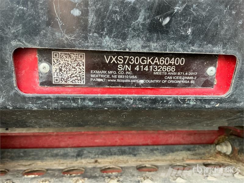 Exmark Vertex S Series 4x2 Stand-On Lawn Mower ركوب الحشائش