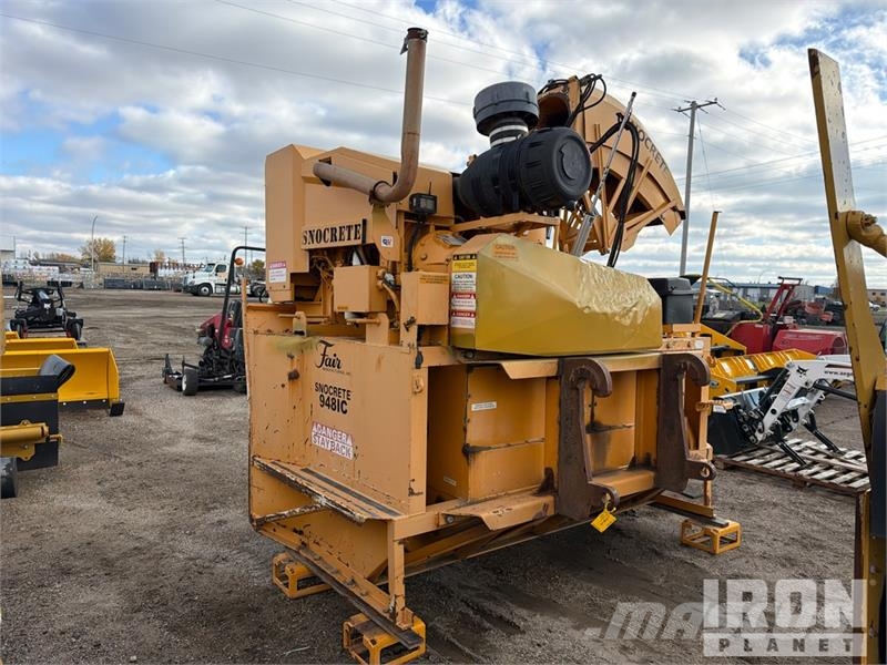 Fair Snocrete 9481C 9 ft 0 in Snow Blower - Fits Wheel  Εκτοξευτές χιονιού