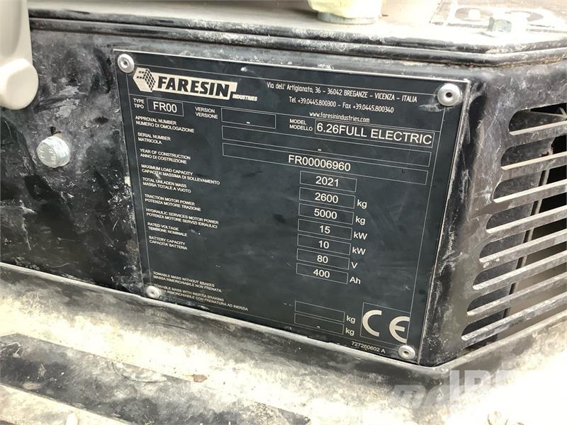Faresin 6.26 Electric Telehandler مناولات متداخلة
