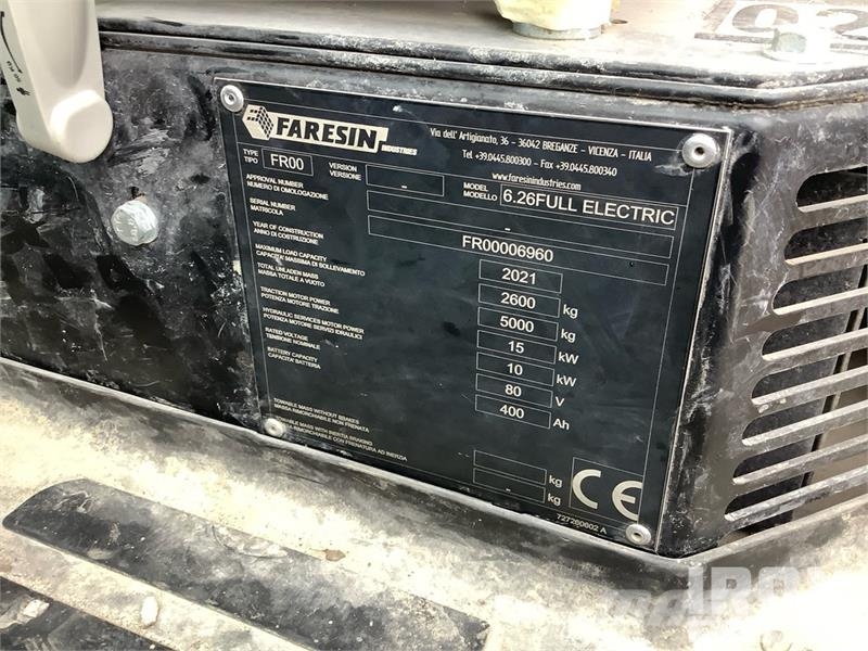 Faresin 6.26 Electric Telehandler مناولات متداخلة