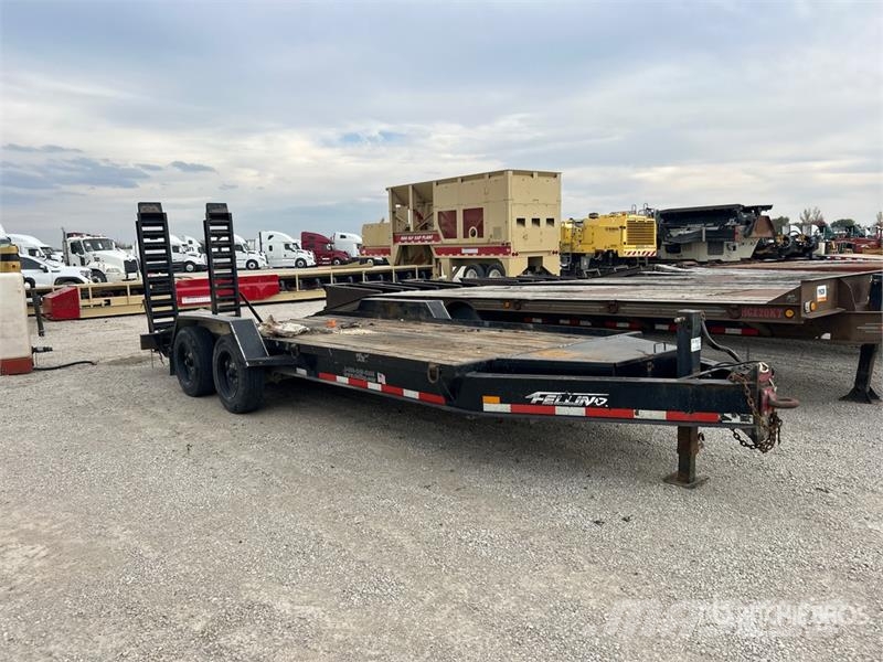 Felling 25 ft T/A Equipment Trailer Remolques para transporte de vehículos
