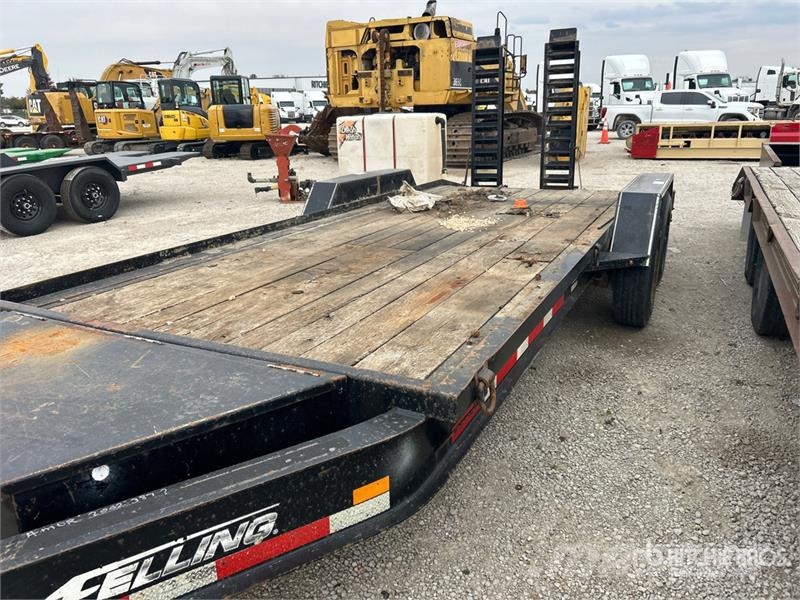 Felling 25 ft T/A Equipment Trailer Remolques para transporte de vehículos