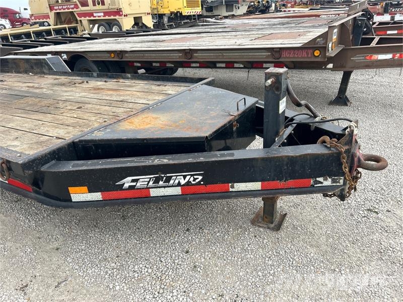 Felling 25 ft T/A Equipment Trailer Remolques para transporte de vehículos
