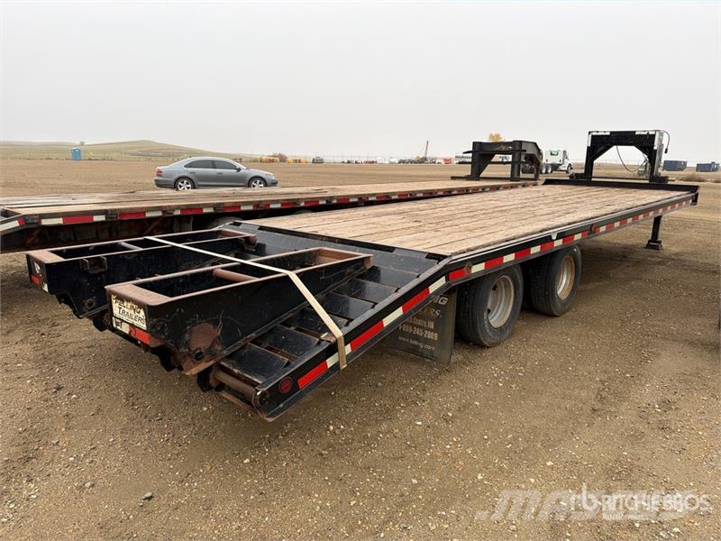 Felling FT-20 29 ft T/A Gooseneck Equipment Trailer Auto pārvadāšanas treileri
