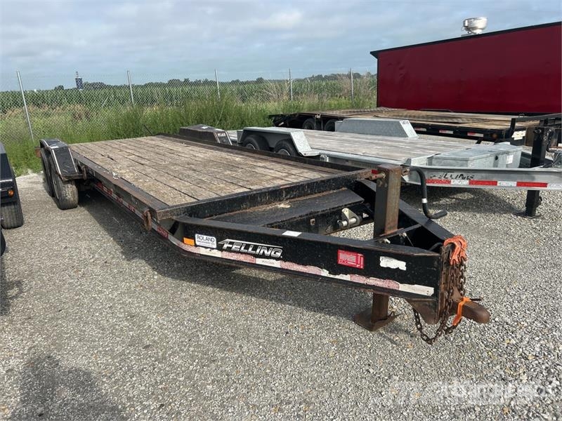 Felling Trailers 23 ft T/A Equipment Trailer Auto pārvadāšanas treileri