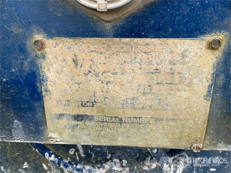 Flat Top S/A Frac Tank Építőipar - Egyebek