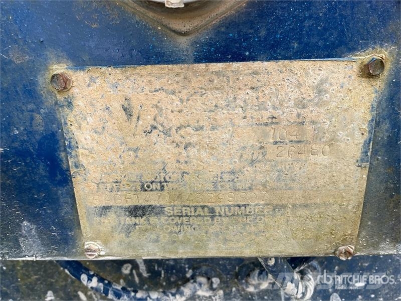 Flat Top S/A Frac Tank Építőipar - Egyebek