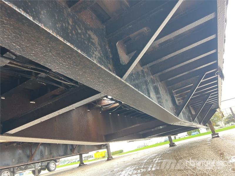Fontaine 48 ft T/A Flatbed Trailer 自卸半挂车