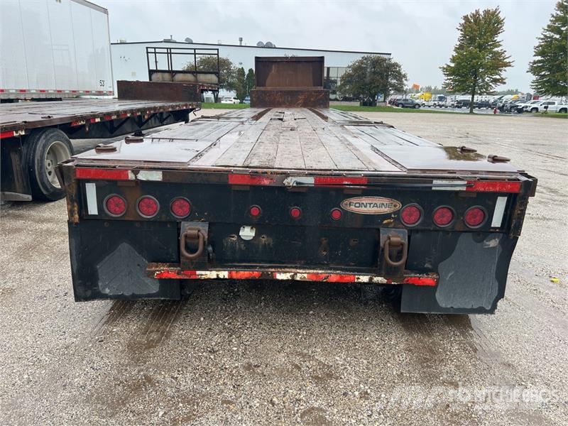 Fontaine 48 ft T/A Flatbed Trailer 自卸半挂车