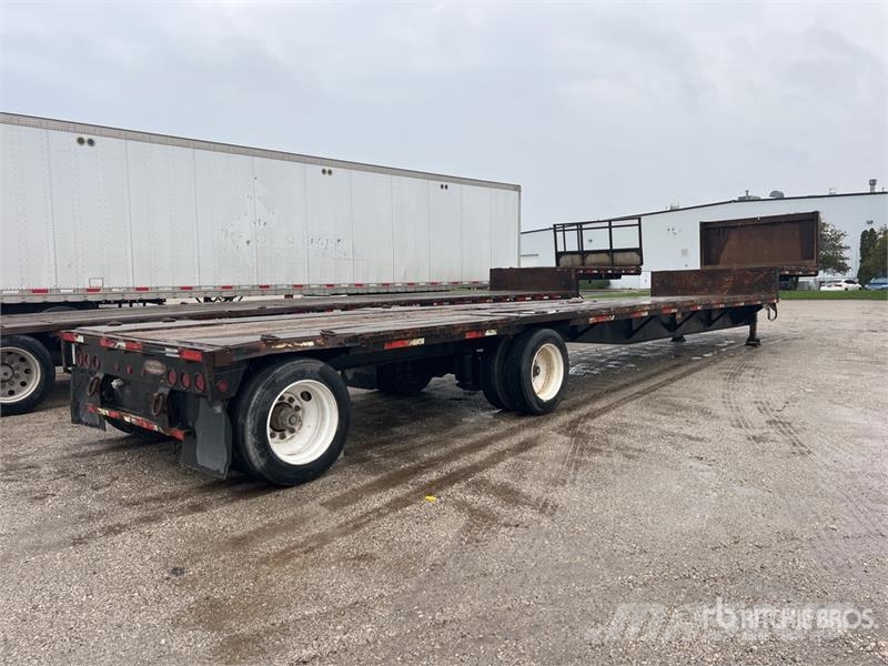 Fontaine 48 ft T/A Flatbed Trailer 自卸半挂车