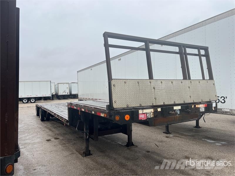 Fontaine 48 ft T/A Flatbed Trailer 自卸半挂车