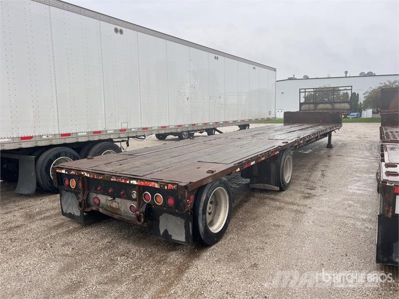 Fontaine 48 ft T/A Flatbed Trailer 自卸半挂车
