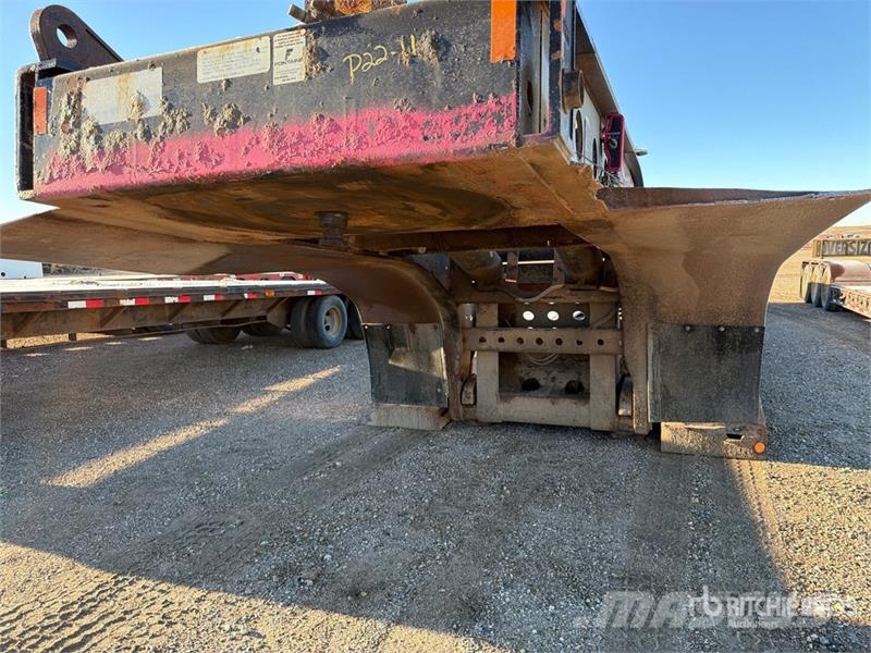Fontaine 55T Tri/A Removable Gooseneck Lowboy Trailer Blokvogn