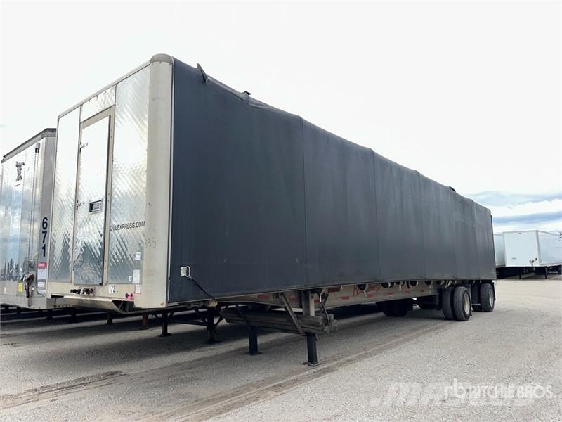 Fontaine HAR5212WSA 48 ft T/A Spread Axle Curtain Side Trai Curtainsideranhänger