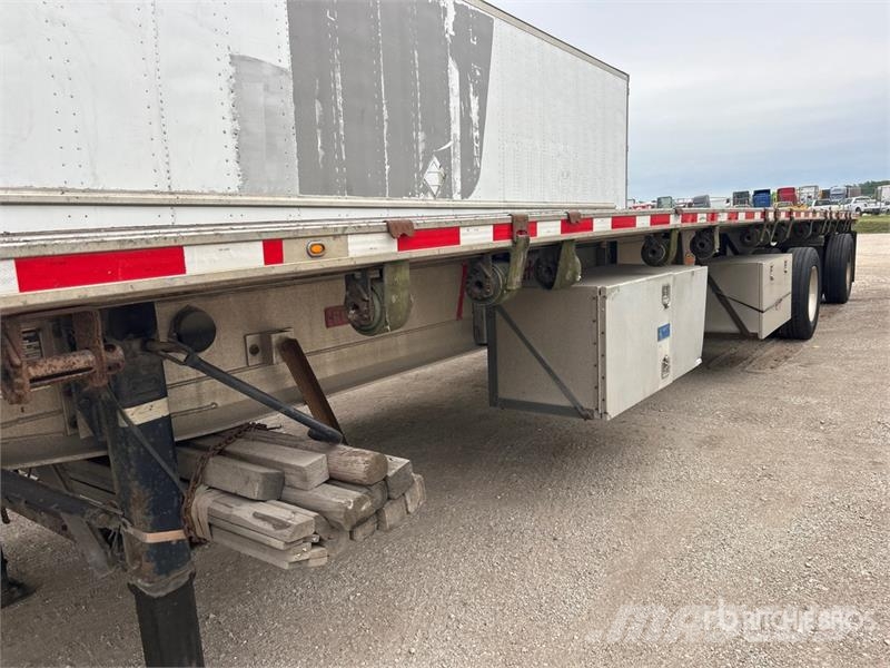 Fontaine HAR5212WSA 48 ft T/A Spread Axle Flatbed Trailer مقطوروات مسطحة/مفصلية الجوانب