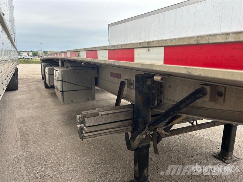 Fontaine HAR5212WSA 48 ft T/A Spread Axle Flatbed Trailer مقطوروات مسطحة/مفصلية الجوانب