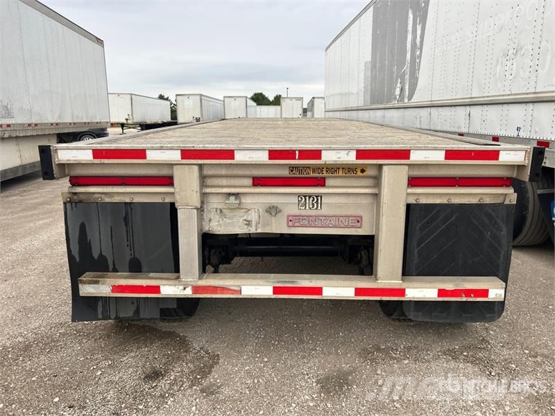 Fontaine HAR5212WSA 48 ft T/A Spread Axle Flatbed Trailer مقطوروات مسطحة/مفصلية الجوانب