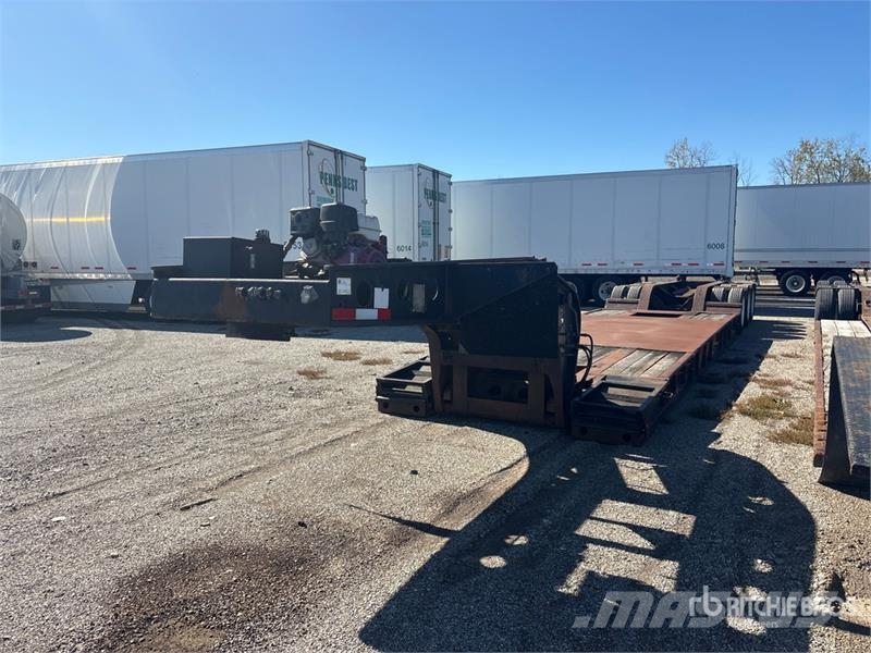 Fontaine TH55 110000 lb Tri/A Lowboy Trailer Низкорамные прицепы