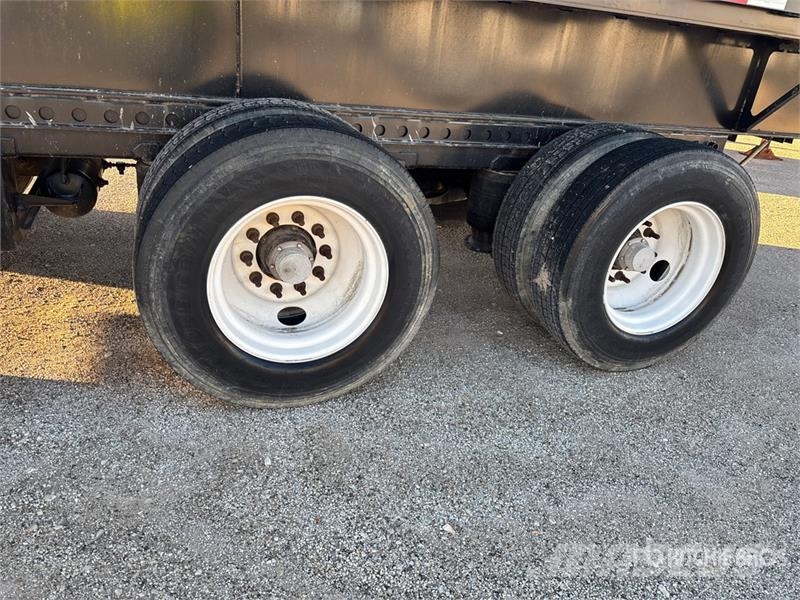 Fontaine Tri/A 53 ft - 90 ft Extendable Flatbed Trailer Platformos / Pakrovimas iš šono