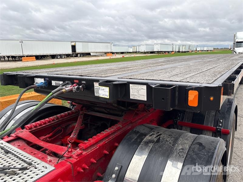 Fontaine Tri/A 53 ft - 90 ft Extendable Flatbed Trailer Plato/keson prikolice