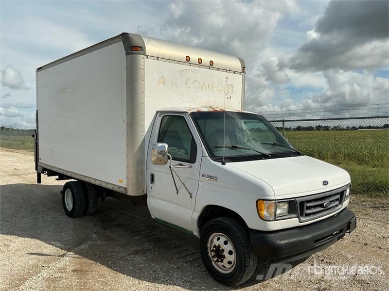 Ford E-350 4x2 Van Truck Sanduk kamioni