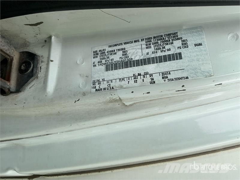 Ford E-350 Van Truck Skåpbilar