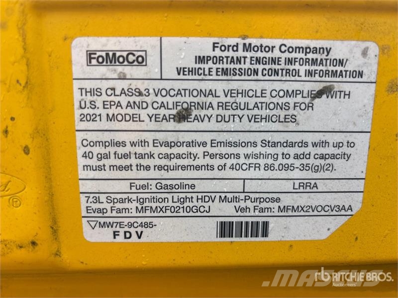 Ford E350 4x2 Van Truck Box body trucks