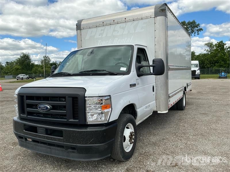 Ford E350 4x2 Van Truck ボックスボディー、ウイング、箱車