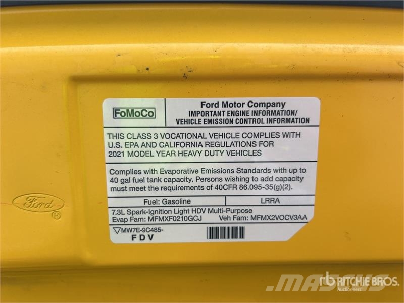 Ford E350 4x2 Van Truck Kofferaufbau