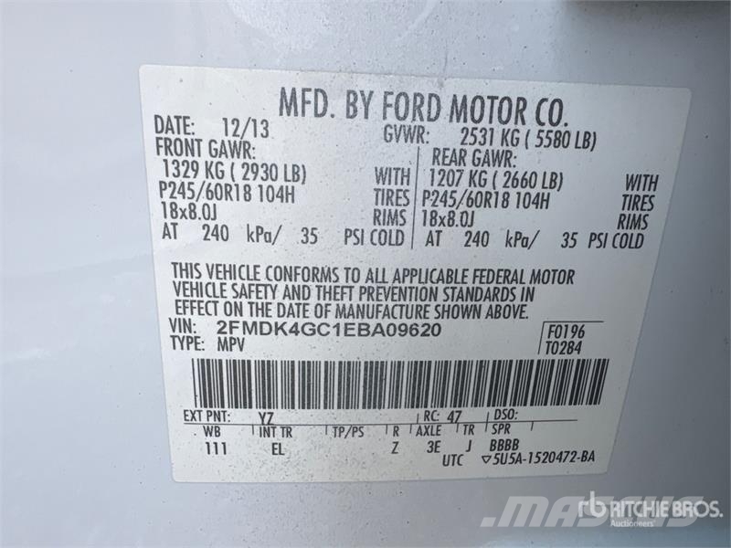 Ford Edge SE AWD SUV Auto's
