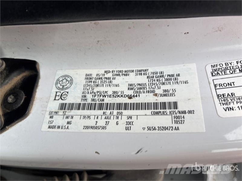 Ford F-150 4x4 Crew Cab Pickup Citi