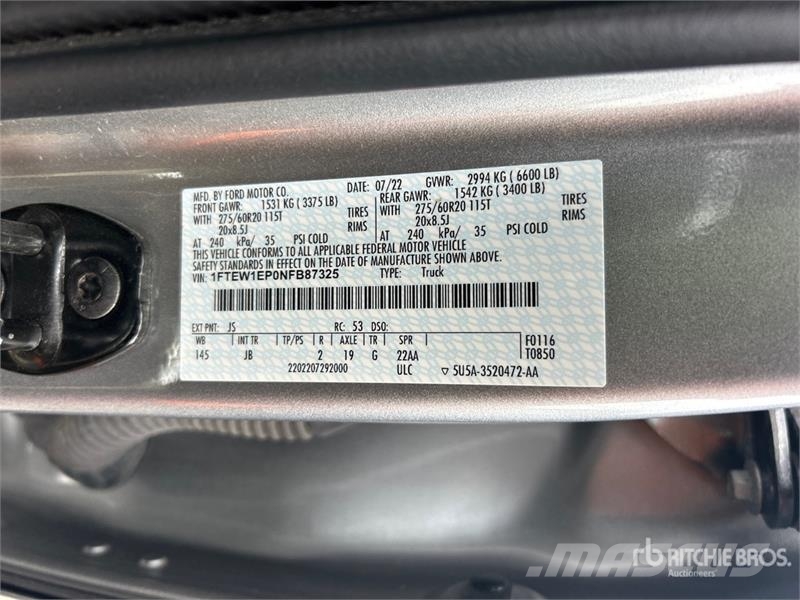 Ford F-150 STX 4x4 Crew Cab Pickup Ostalo