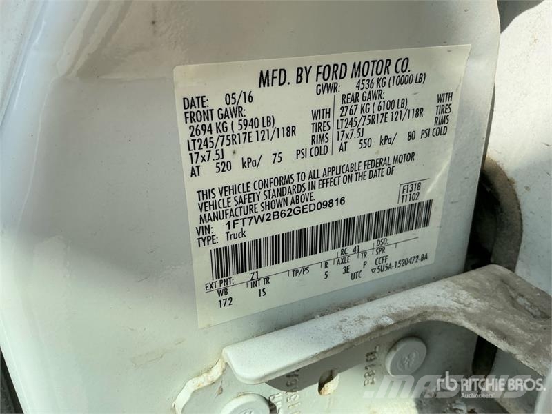 Ford F-250 4x4 Crew Cab Pickup Citi