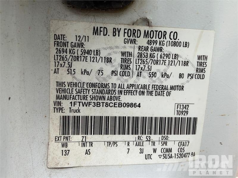 Ford F-350 Autre fourgon / utilitaire