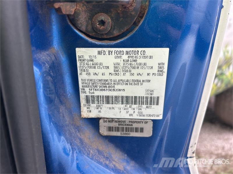 Ford F-350 XL 4x4 Extended Cab Pickup Furgoni altro