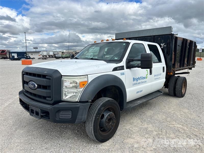 Ford F-450 XL 4x2 Crew Cab Flatbed Dump Truck 傾卸式卡車