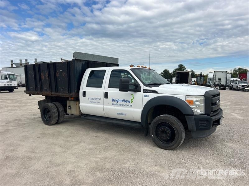 Ford F-450 XL 4x2 Crew Cab Flatbed Dump Truck 傾卸式卡車