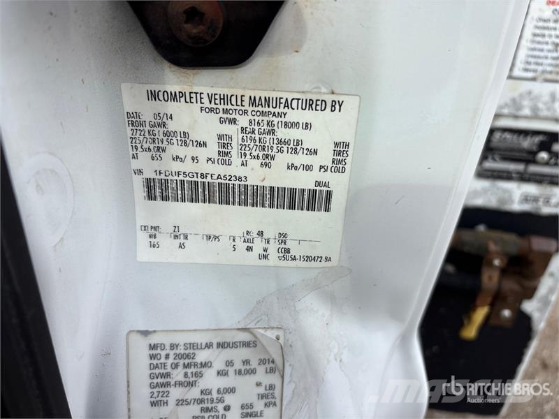 Ford F-550 Kommunal-Sonderfahrzeuge