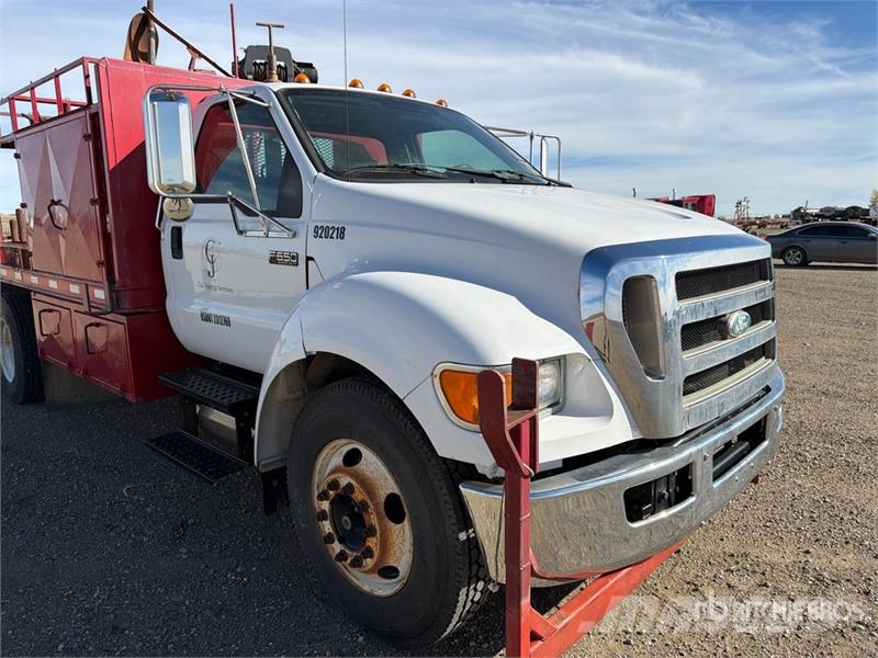 Ford F-650 XL 4x2 Flatbed Truck Tovornjaki s kesonom/platojem