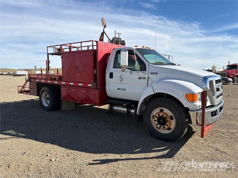 Ford F-650 XL 4x2 Flatbed Truck Tovornjaki s kesonom/platojem