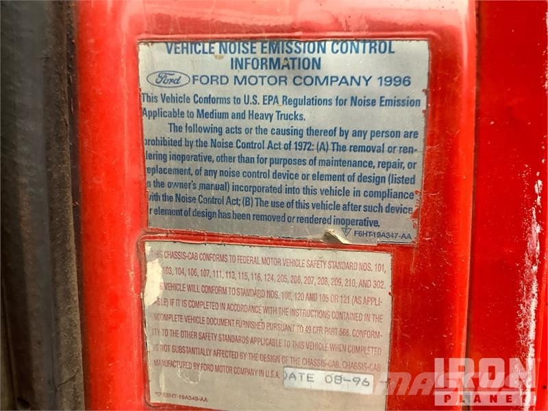 Ford LT9000 Kiper tovornjaki
