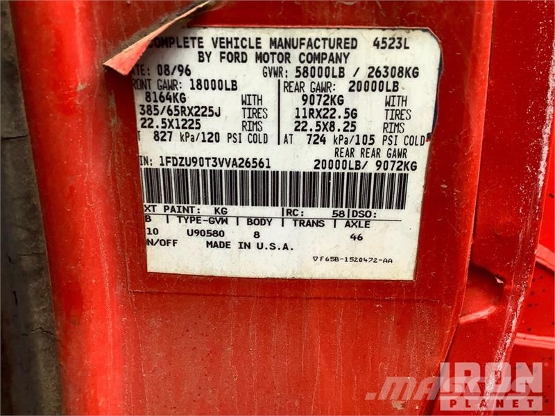 Ford LT9000 Kiper tovornjaki
