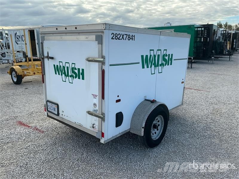 Forest River 10 ft S/A Enclosed Trailer Dobozos pótkocsik