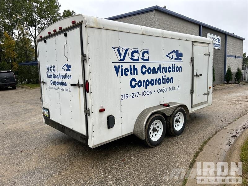 Forest River 14 ft T/A Enclosed Trailer 박스 바디 트레일러