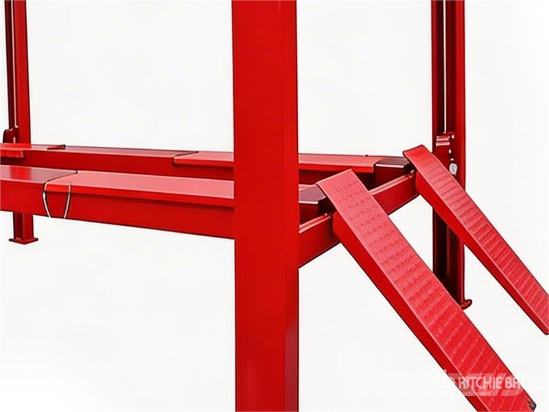  FPPL 4 Post 9000 lb Red Vehicle Lift (Unused) Строителство - Други